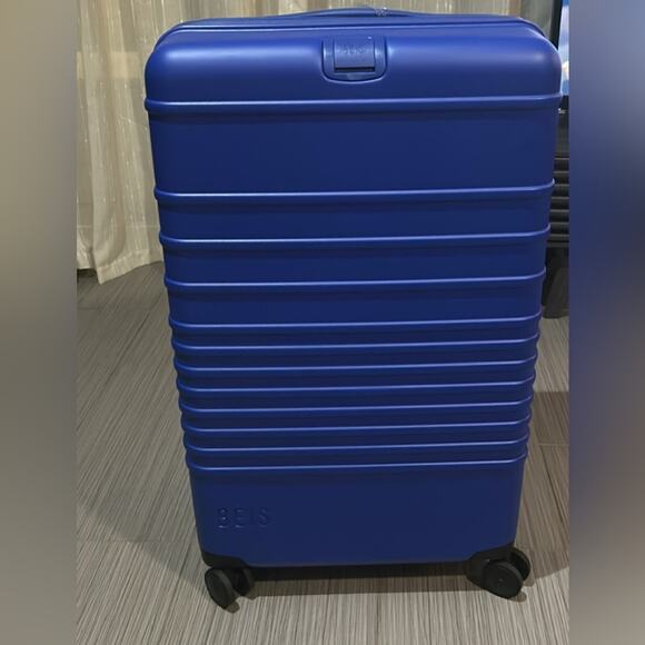 BEIS The Large Check-In Roller Luggage in Cobalt Blue "Sold out online" - Picture 3 of 12